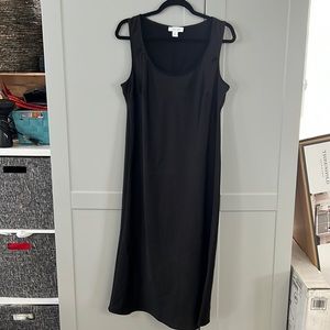Calvin Klein Black Silk Dress